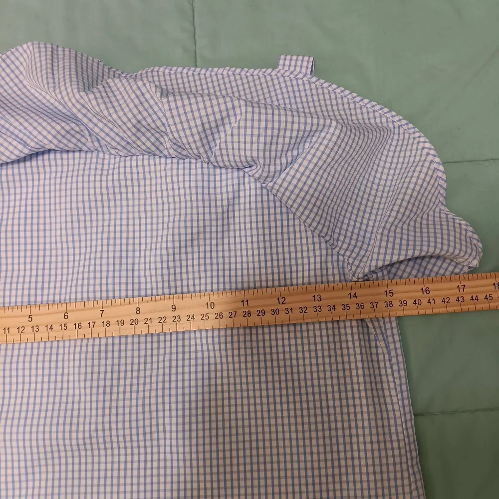 Brown Bowen Company Size 12 Millie Ruffle Dress Seaisland Seersucker One Should - Picture 7 of 11